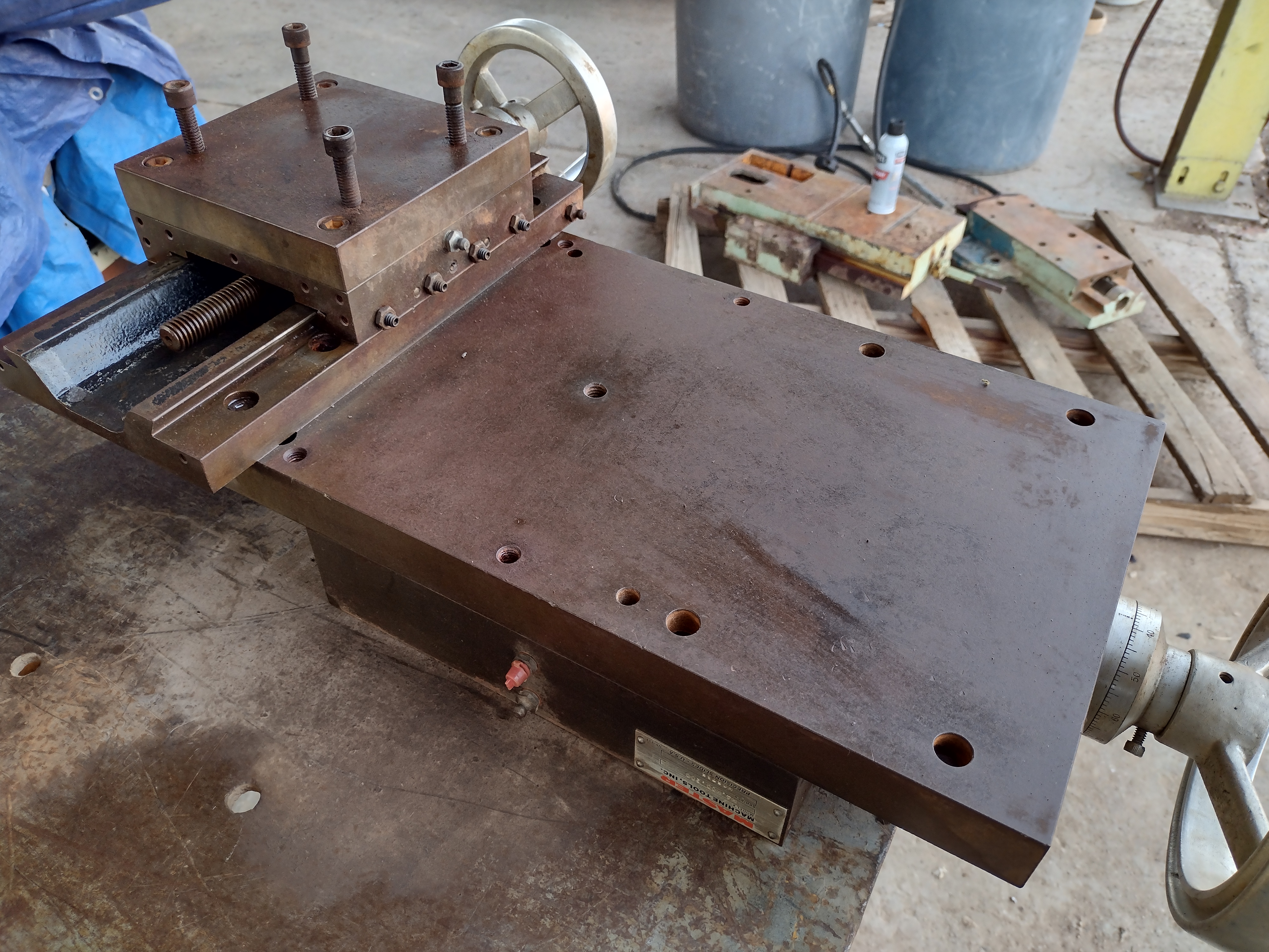 Used Master Machine Tools 2 axis precision machine slide