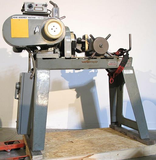 Used Aeroquip F-2152 Hose Line Assembly Machine Model A US Navy