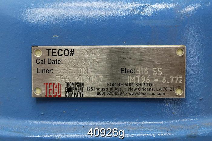 Refurbished Foxboro 4" Magnetic Flow Tube #40926