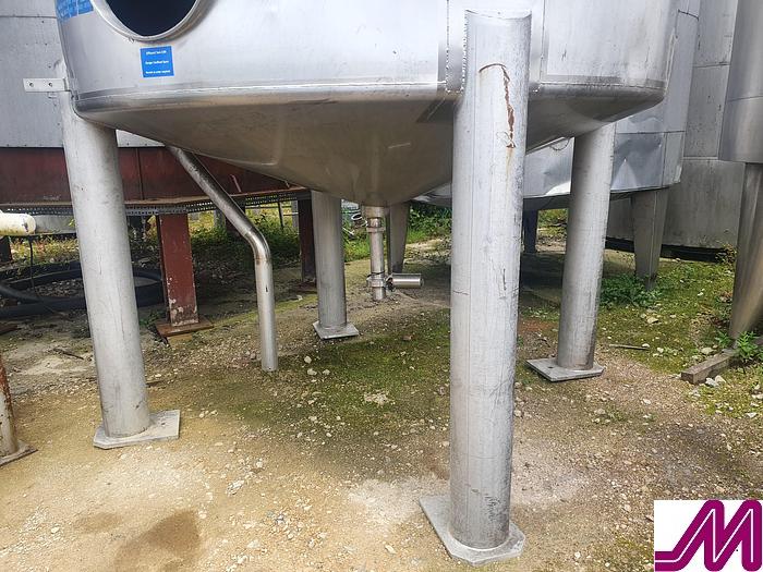 Used 25,000 Litre Stainless Steel Single Skin Tank