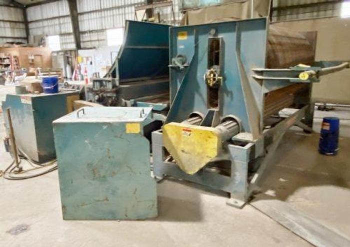 Used 2002 Wire Mesh Roller With Cutter