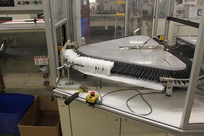 Used ZUIKO SANITARY PAD LINE 12" ULTRA THIN 225 FPM