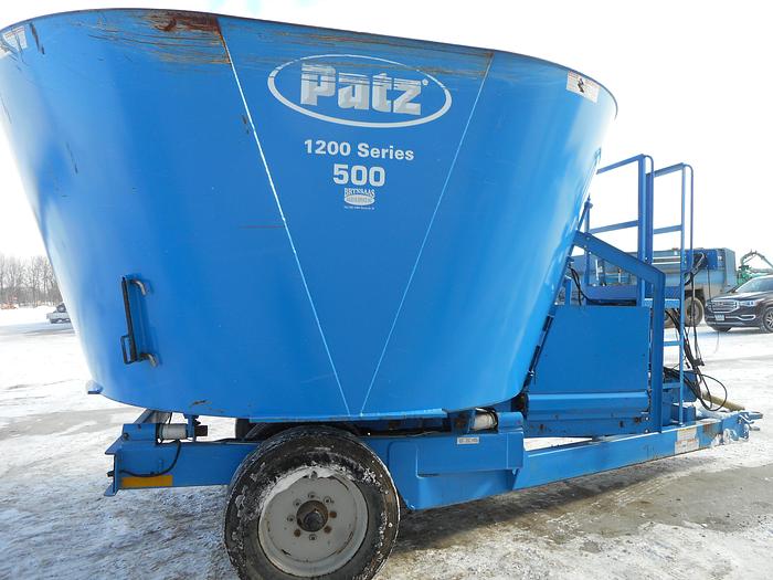 Used PATZ 500 Vertical TMR Mixer