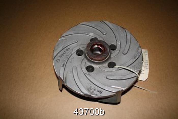 Used Ahlstrom APT 42-6 Pump 5 Vane Impeller, 12.01" Diameter #43700