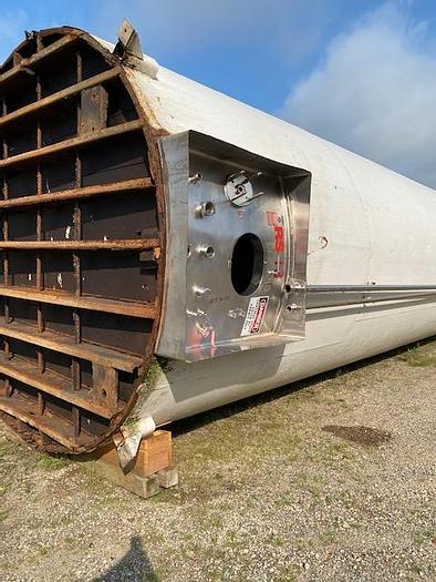 Used 40,000 GALLON WALKER STAINLESS STEEL TANK