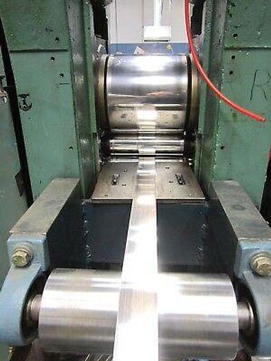 Used Standard Rolling Mill 8" x 8" 4 HI Roll Flat Stock coins coining silver gold