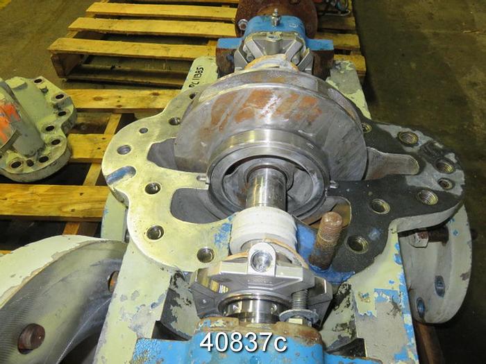 Used Goulds 3410 3x4x10 Split Case Pump, SS Casing, 9.35" SS Impeller #40837