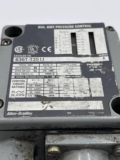 Used Allen-Bradley 836T-T351J Ser J