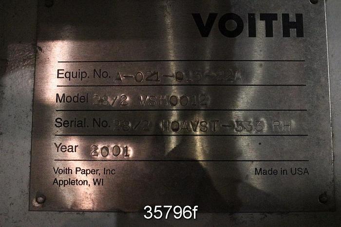 Used Voith Sulzer 28-2 Hoavst Pulper #35796