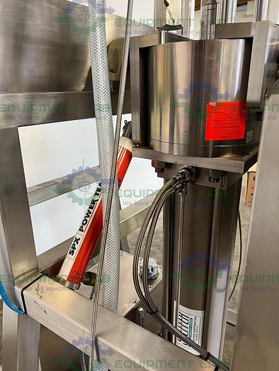 Used Varian  L & L4006MLWJ Load & Lock 6" Chromatography Column On Skid w/ Feed Pump