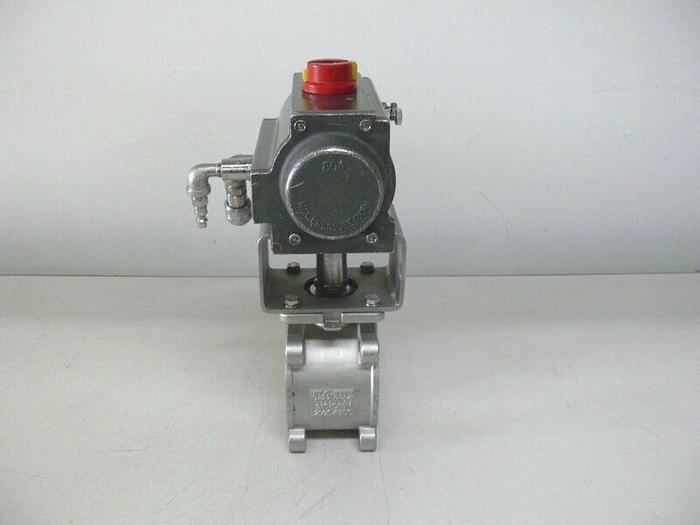Used ABZ 80DA Pneumatic Actuator Valve 150 PSI Max