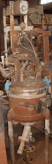 Used 10 GALLON PFAUDLER REACTOR – S/S – 100/100 PSI
