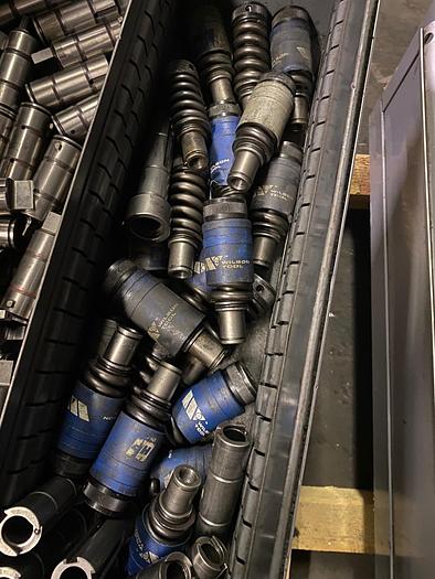 Used Wilson Tool Assortment of Punches, Punch & Guide Assemblies, Guides, Springs & Dies