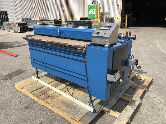 Used 60" ROSENTHAL SHEETER WA-S-5-UBVAA W/ 6" AIR CHUCKS