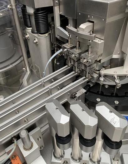 Used J 14607 D - Liquid Filler / Dropper Inserter / Screw Capper BAUSCH + STRÖBEL KSF 3020