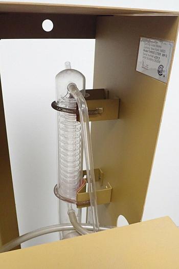Used Corning Model MP-3 Mega-Pure 3 Liter Automatic Glass Water Distillation Unit