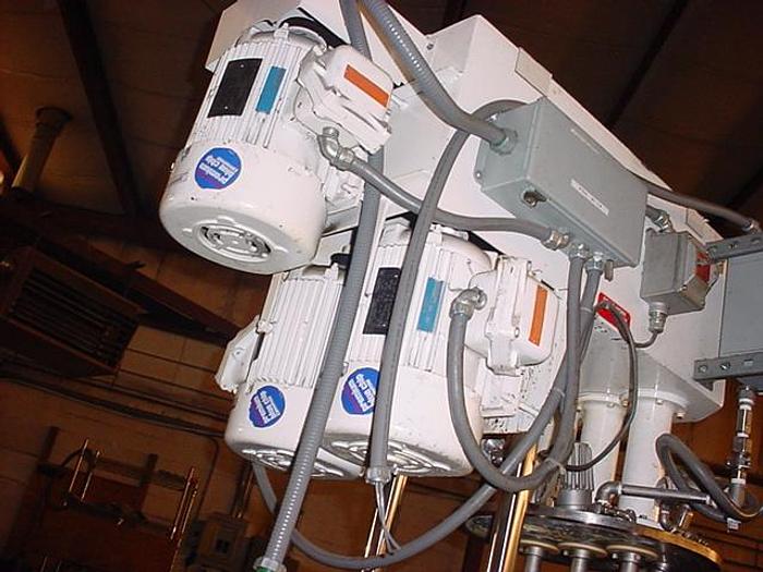 Used 30 GALLON MYERS TRIPLE SHAFT MIXER – 550A-5-5-1559 (#9674)