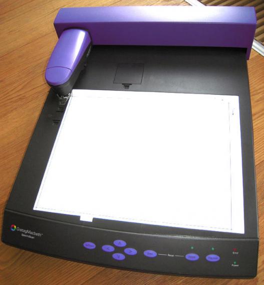 Used Gretag Macbeth Spectrolino Spectroscan Spectrophotometer 2007