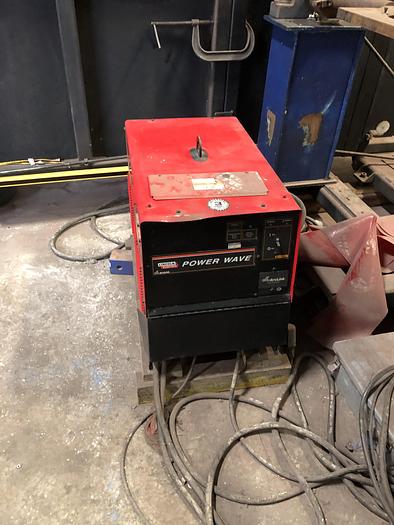 Used LINCOLN DUAL TRUNNION WELD CELL WITH FANUC ARCMATE 100iB ROBOT LINCOLN 455M WELDING POWER SUPPLY LOW HOURS