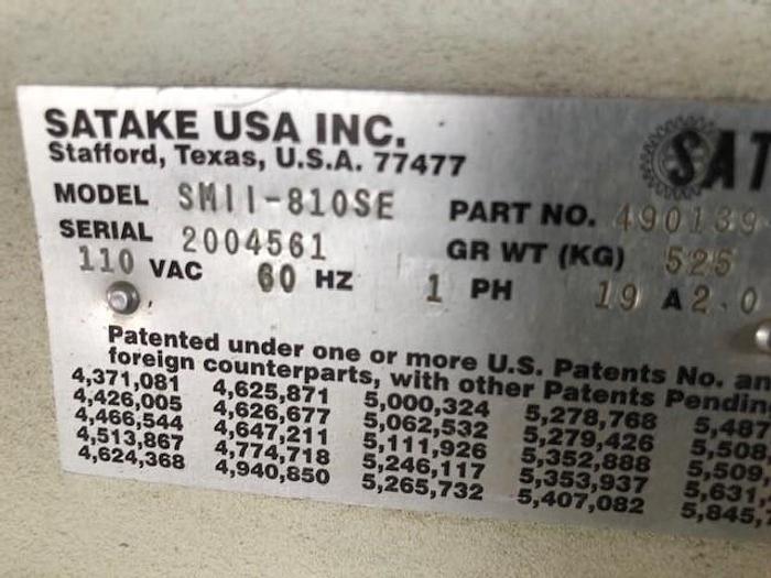 Used Satake Color Sorter Model Scan Master II 810 SE SMII-810SE