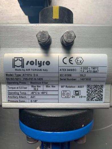 Used Air Torque AT101U D A Pneumatisch Stellmotor F05+F