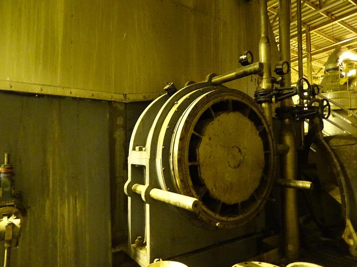 Used DORR-OLIVER VALMET FILTER DISK SAVALL STAINLESS STEEL LOW USE