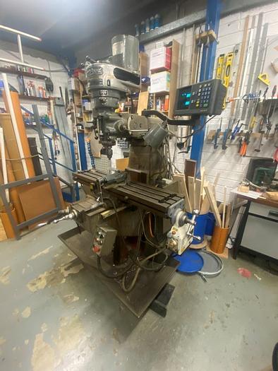 Used Hartford 2S Manual Turret Milling Machine