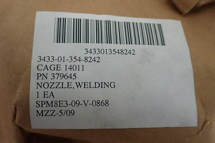 Used Lot of 9 Hobart? 379645 3433-01-354-8242 Welding Nozzles