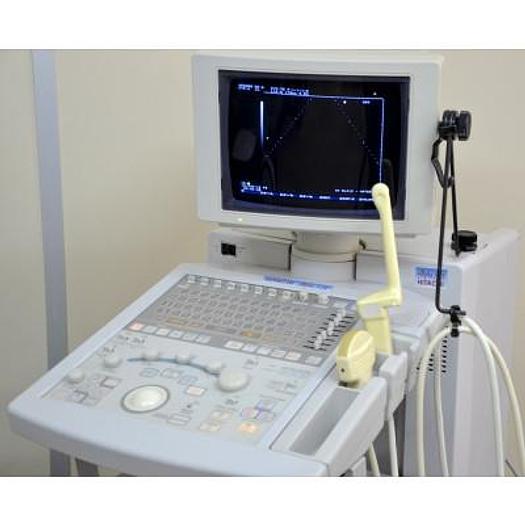 Used ECHOGRAPHE HITACHI EUB 525 COULEUR DOPPLER AVEC 2 SONDES