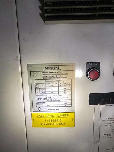 Used Varco TDS 11 Top drive with Siemens power house  