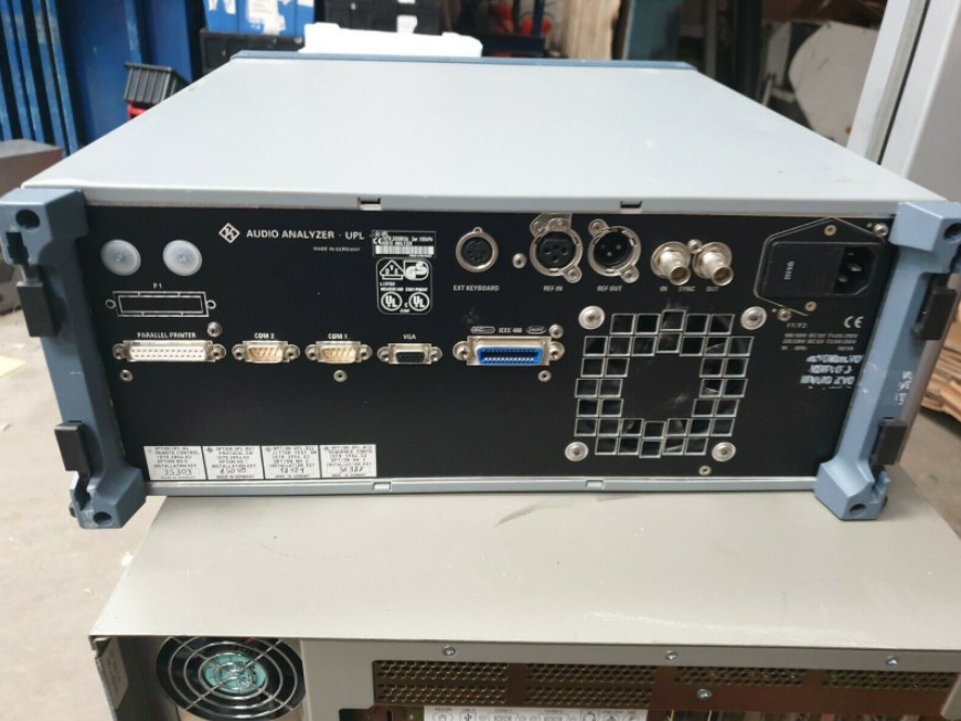 Used Rohde & Schwarz UPL 1078.2008K06 AUDIO ANALYZER W/ OPT UPL-B4 1078.3804.02 OPT N