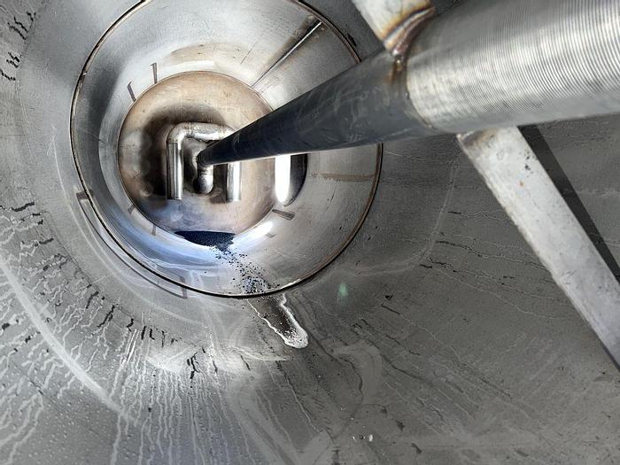 Used Tank, 425 Gallon, Stainless Steel, 55 PSI, DT/DB, Morfab #S744613