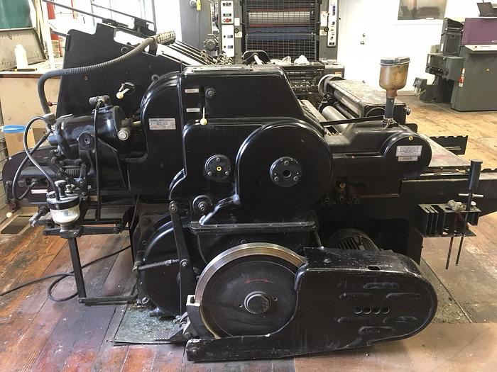 1967 Heidelberg Cylinder die cutter