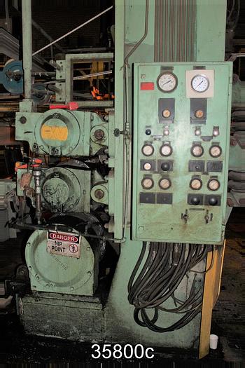 Used Hunt & Moscrop 3 Roll Calender Stack, 120"x22.75" #35800