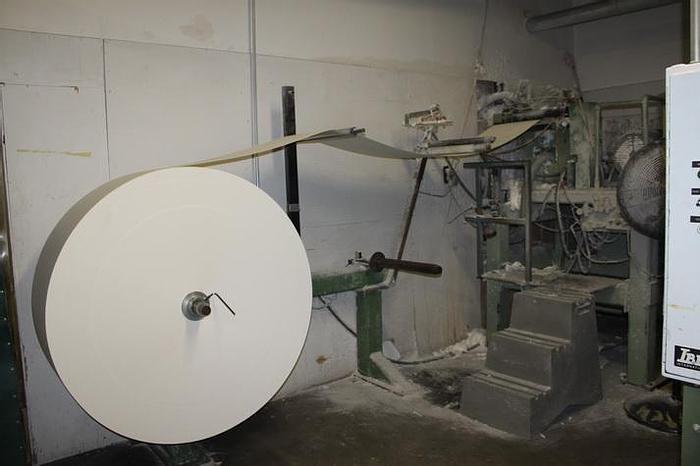 Used RAYNWORTH SANITARY PAD LINE 12" OVERNITE 130 FPM