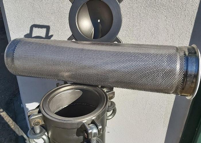 Gebraucht Edelstahl Beutelfilter, Gr. 2, TBF-112-S-10, 10bar, Löffler gebraucht - überholt