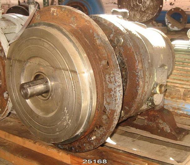 Used Goulds 3175 Goulds 3175 Power End With 14" Frame Adapter And Stainless Steel Stuffing Box, Packing #25168