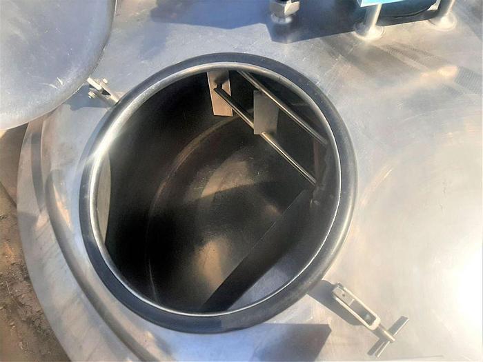 Used Tank, 600 Gallon, S/st, Jkt, Agit, St. Regis #S744639