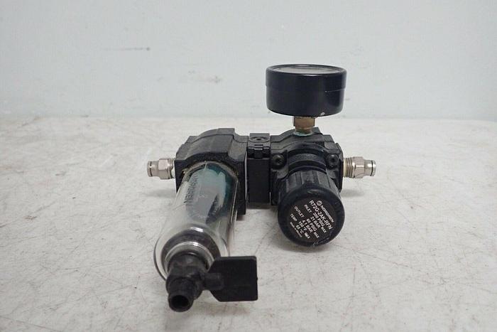 Used Excelon F72C-2AN-QL0 150 PSIG Filter w/ Norgren R72G-2AK-RFN 300 PSIG Regulator