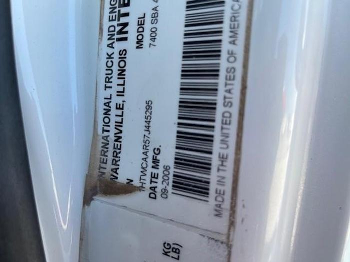 Used 2007 INTERNATIONAL 7400 65FT FLATBED BUCKET TRUCK W/ MATERIAL HANDLER