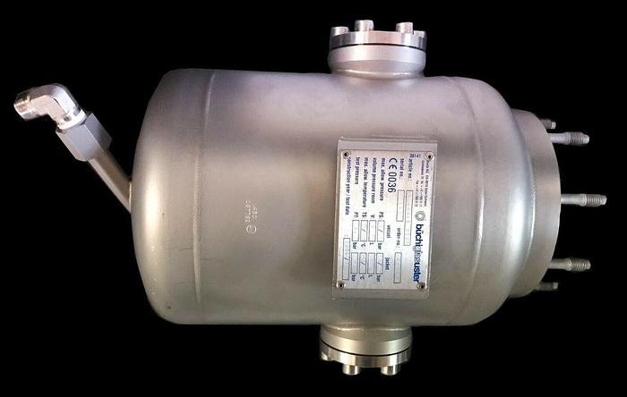 Used Buchiglasuster #4 45.40045.0000 Buchi Jacketed Pressure Vessel 7 Liter (7805)