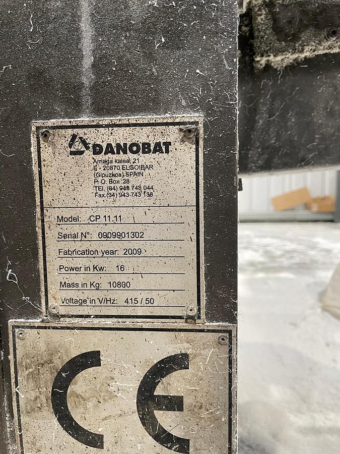 Used 2009 Danobat CP 11.11