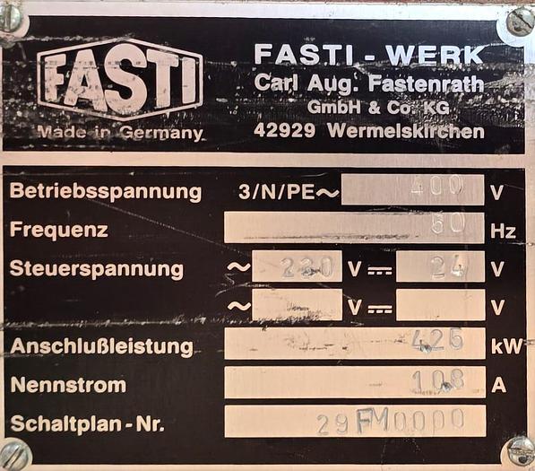 Used Fasti 2095-32-2