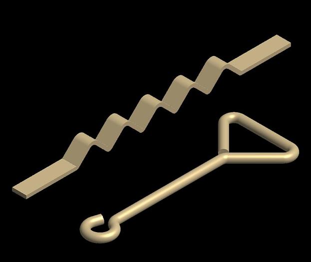 Nargesa MT500 Scrolling and twisting machine Automatic