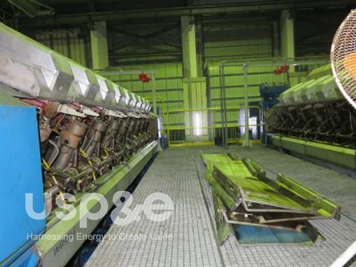 Used 36.5 MW 2001 Used Wartsila W18V32 HFO Generator Sets