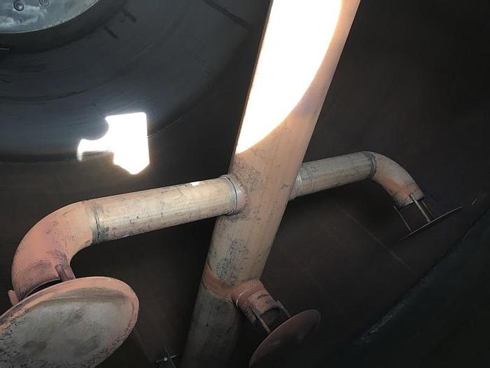Used Used West Warwick Welding Inc. approximately 5000  gallon/ 675 cu.ft. 304 stainless steel carbon filtration tank