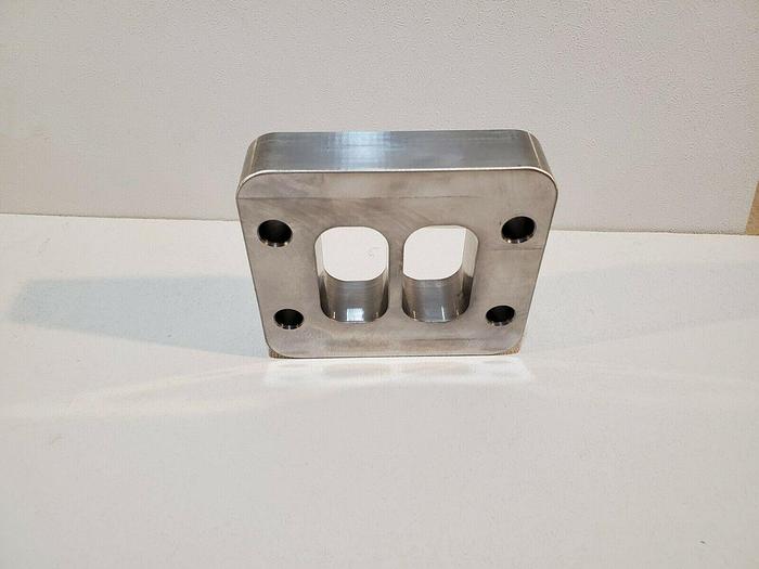 New T3 1 inch Divided Turbo Spacer W/ T4 Outside USA MADE for Sale in