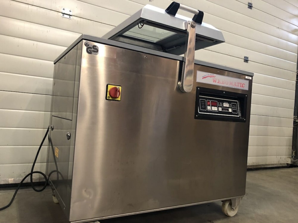 Used Webomatic vacuum machine