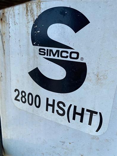Used 2008 Simco 2800 HS (HT) Drill Rig