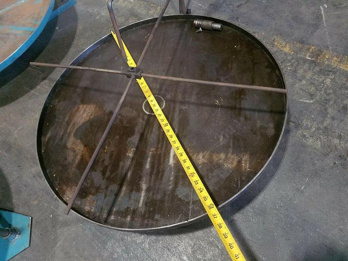 Used 36" Stock Reel Metal Material Strip Payoff Stamping B